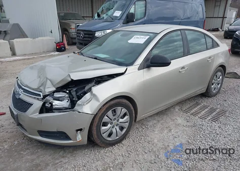 2013 Chevrolet Cruze Ls Manual из США, поврежденный, VIN 1G1PB5SH2D7148794